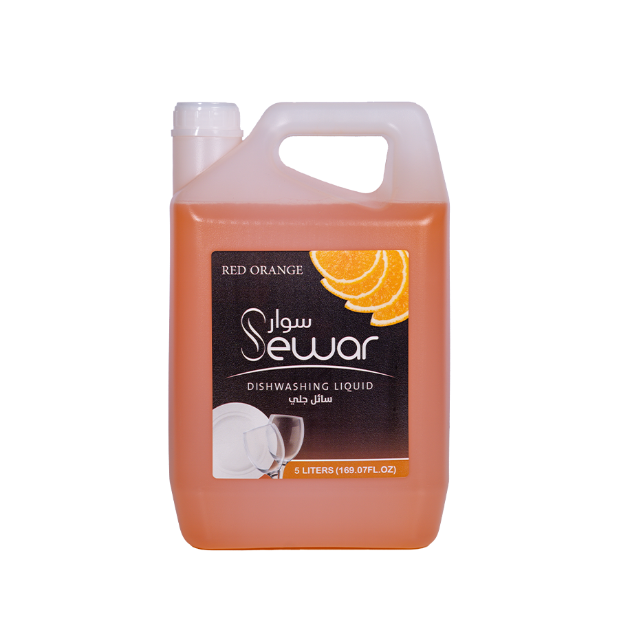 سوار سائل جلي 5 لتر برتقالي