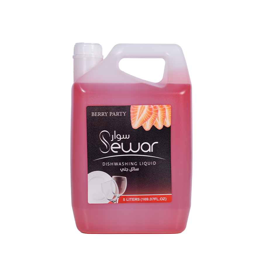 سوار سائل جلي 5 لتر احمر