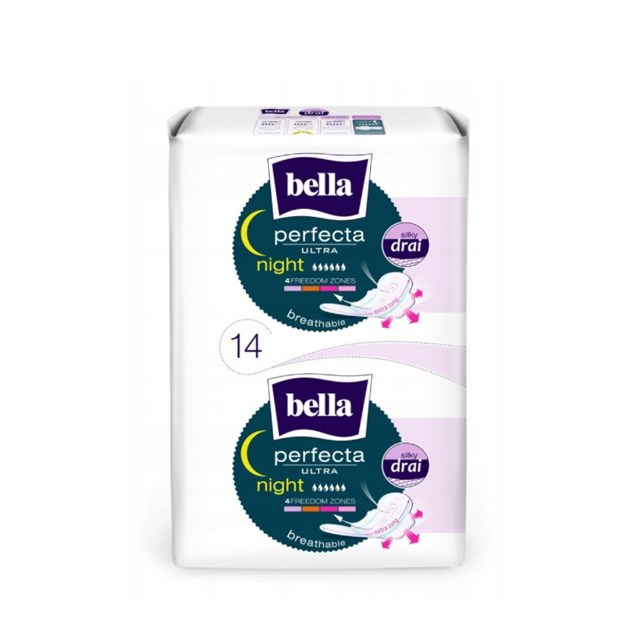 بيلا بيرفكتا الترا ليلي سريع الامتصاص 14 فوطة