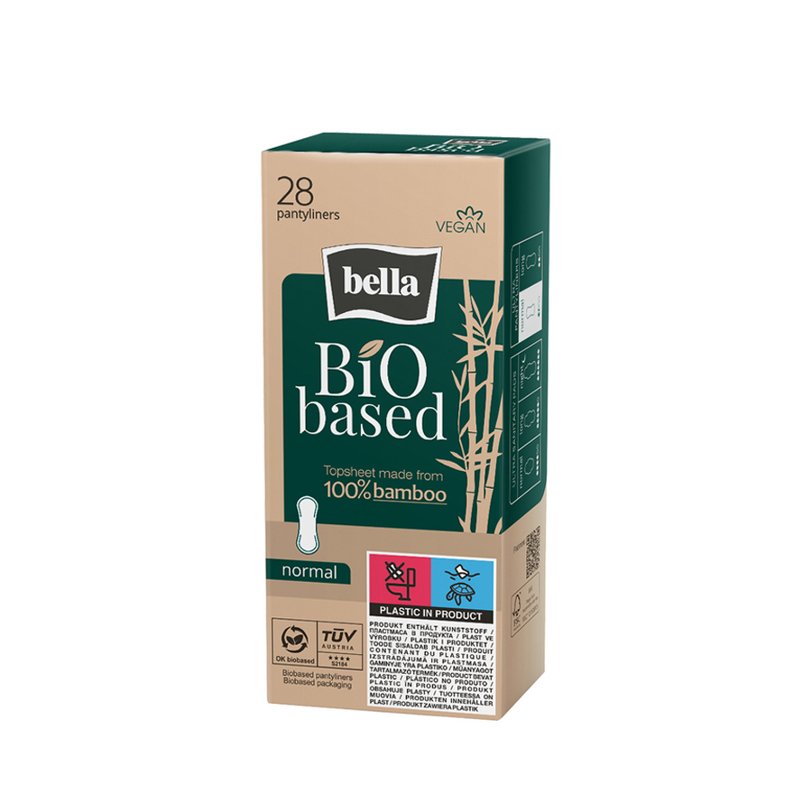 بيلا يومية بامبو Bio Based صديقة البشرة 28 فوطة