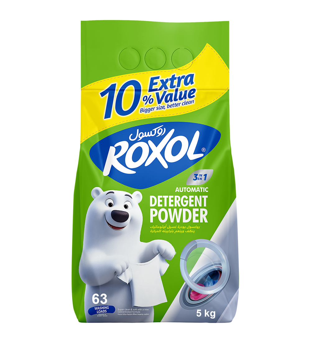 روكسول مسحوق غسيل اتوماتيك  5 كغم