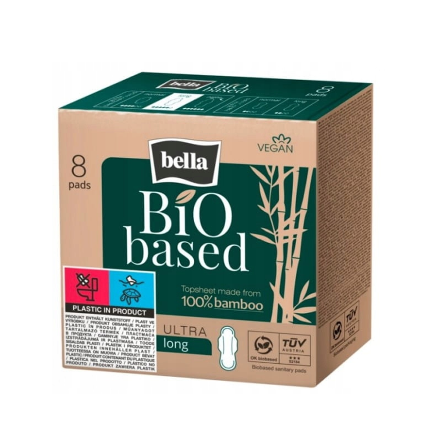 بيلا بامبو Bio Based صديقة البشرة الترا   8 فوطة طويلة